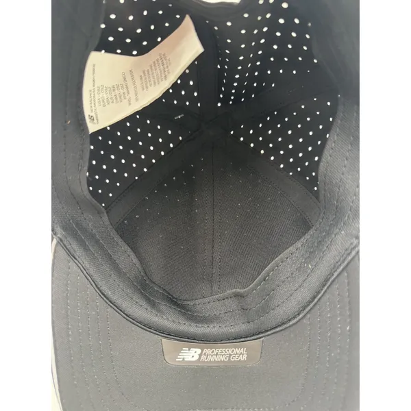 New Balance Women's 6-Panel Pro Run Hat Black Adjustable NWT ($32 Retail) - Image 5