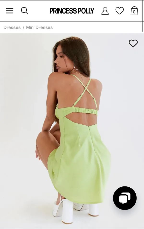 Princess Polly Mini Glendon Mini Dress - Image 3