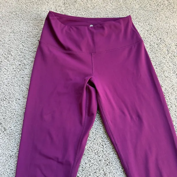 90 Degree By Reflex Purple Leggings Size Medium - Image 4