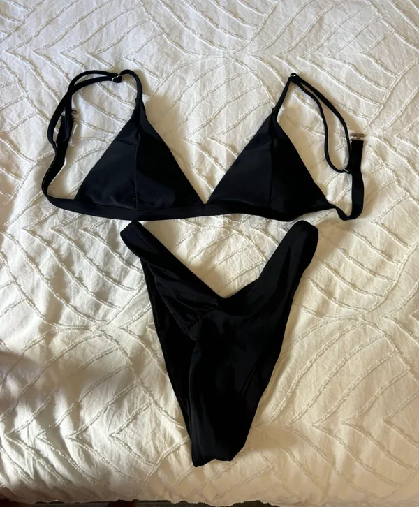 Black High Waisted Bikini - Image 3