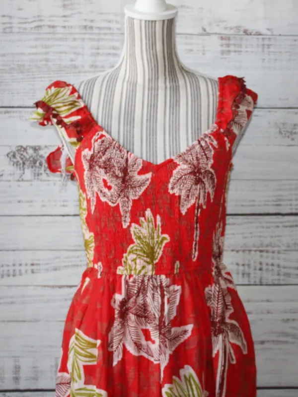 NWT! Band of the free Floral V neck maxi dress Size M - Image 3