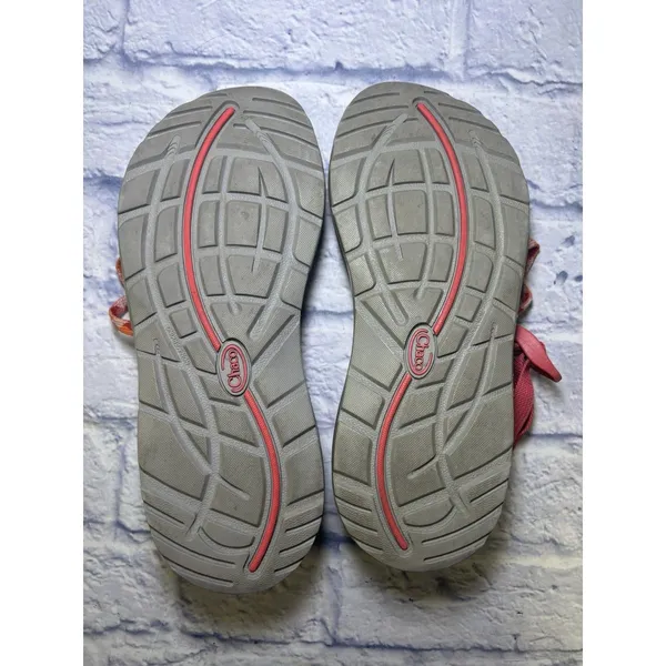 Chacos Sz 9 Wmns ZX/2 Cloud Dual Adjustable Straps Cushioned Sandal Orange/Pink - Image 7