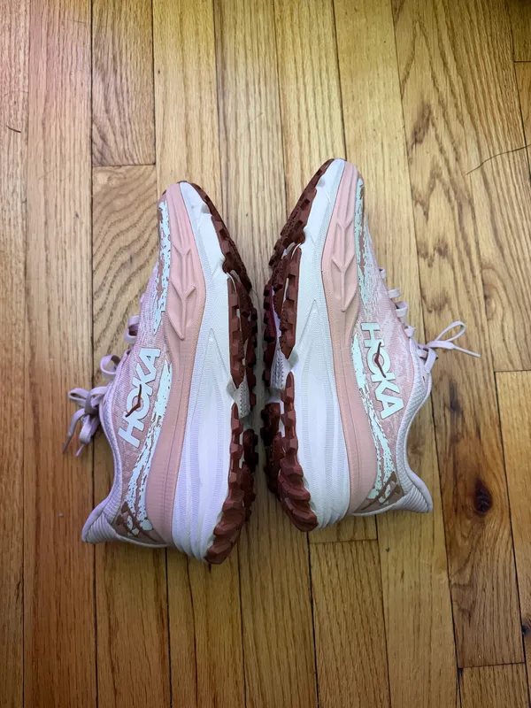 Hoka Stinson ATR 7 Trail Running Shoe Rose Latte Blossom 8.5 - Image 5