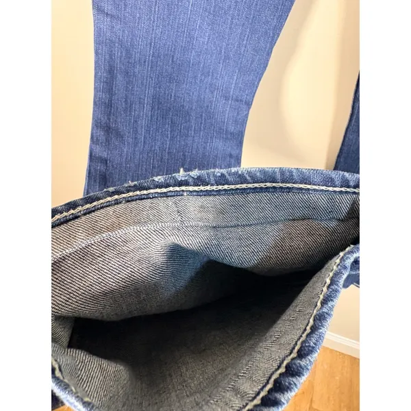 True Religion Becky Jeans Womens 30 Excellent‎ Bootcut Big T Stitching - Image 13