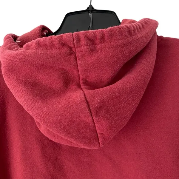 Playboy by PacSun Double Zip Cabin Hoodie Red size medium - Image 7