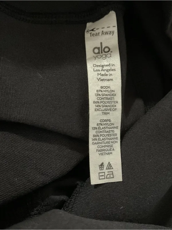 Alo High Waist Moto Leggings Womens Size Medium - Image 5