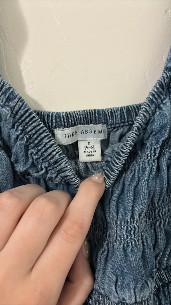 Free Assembly Denim Dress - Image 3