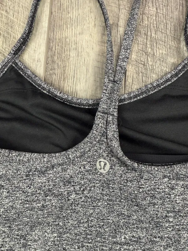 Lululemon Dark Grey Power Y Tank - Image 6