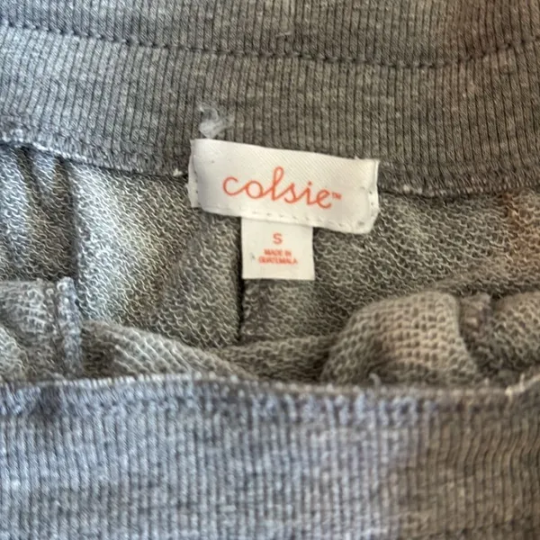Colsie Target Gray High Waist Sweat Shorts Small - Image 2