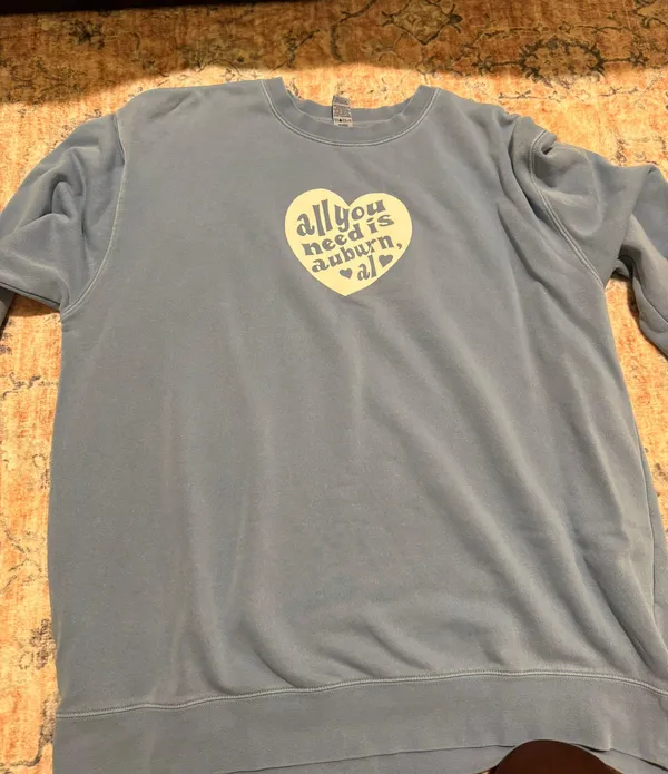 Comfort Colors Auburn University Sweatshirt - Image 5