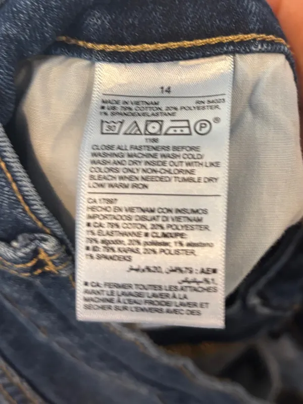 Old navy jean Bermuda shorts size 14 - Image 7