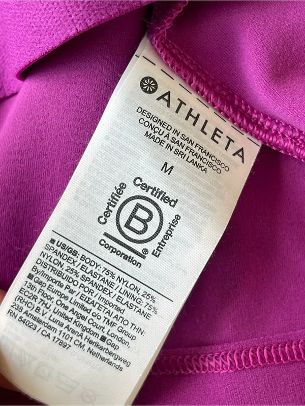 Athleta Fuchsia Racerback Crop Tank - Image 7