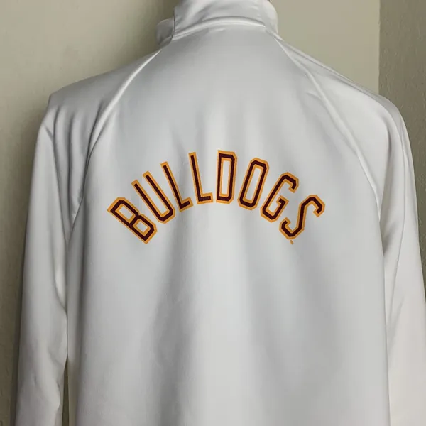 UNDER ARMOUR University of Minnesota Duluth Bulldogs Cold Gear Zip Up Jacket - Image 6