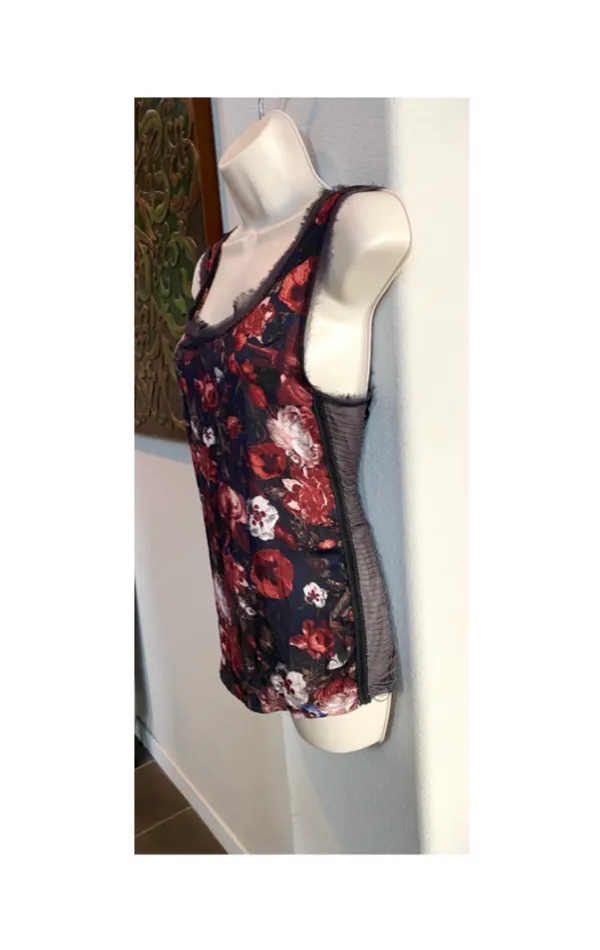 Miss Me NWOT sheer tank blouse. Sz S - Image 3