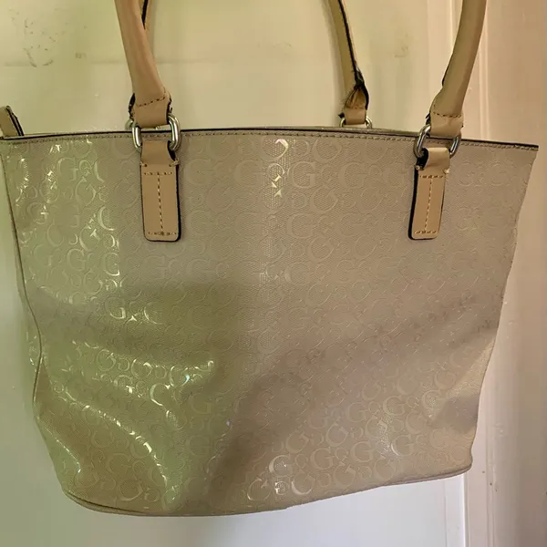 Guess, beige, fashionable, elegant handbag - Image 2