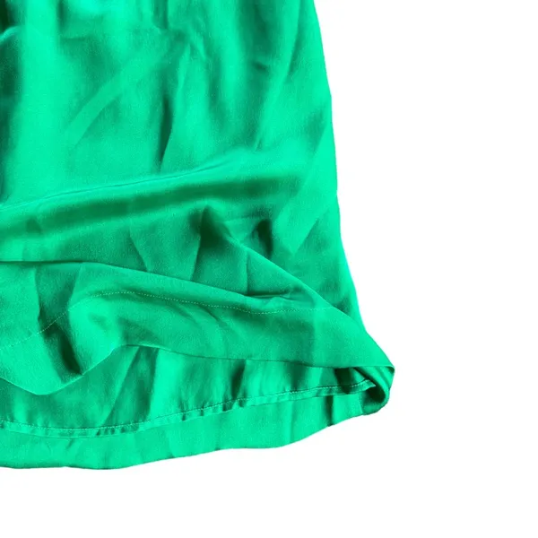 Graham & Spencer Green 100% Silk Dress Size P - Image 6