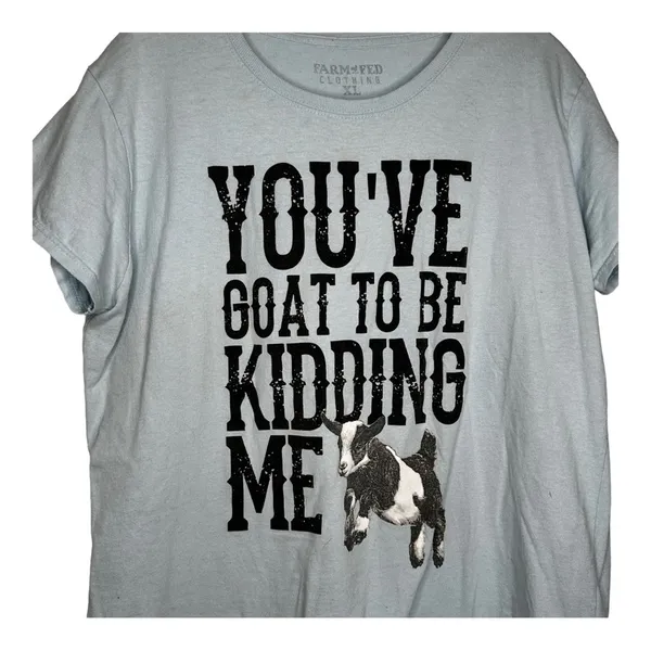 Farm‎ Fed Clothing Goat T-Shirt - Image 2