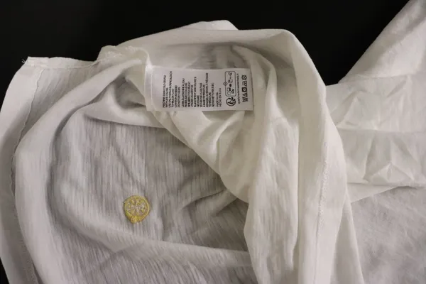 Pilcro The Quinn White Lemon Embroidered V-Neck Short Sleeve Top Size 1X - Image 2