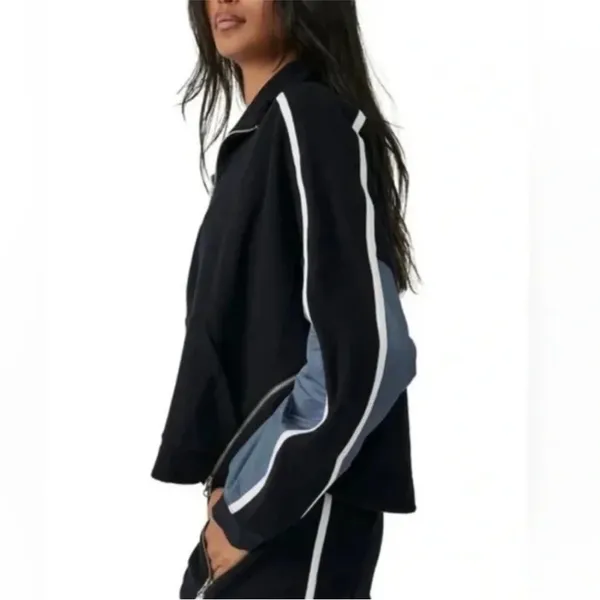 Free People Movement Arena Strip Half Zip Pullover XS - Image 2