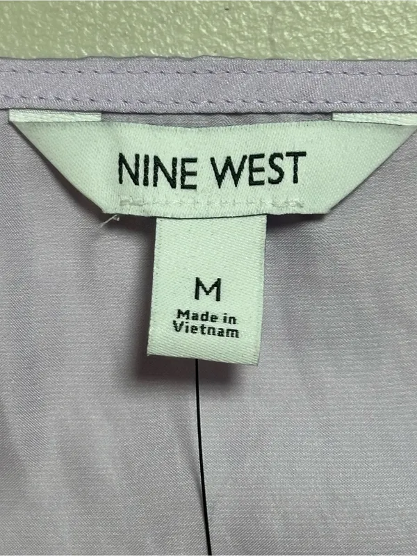 Nine West Women’s Medium Lavender Satin Lace Trim Camisole Tank Top NWT - Image 3