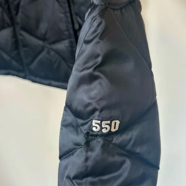 The North Face Women’s 550 Black Insulated Puffer Jacket - Size: Large - Image 5