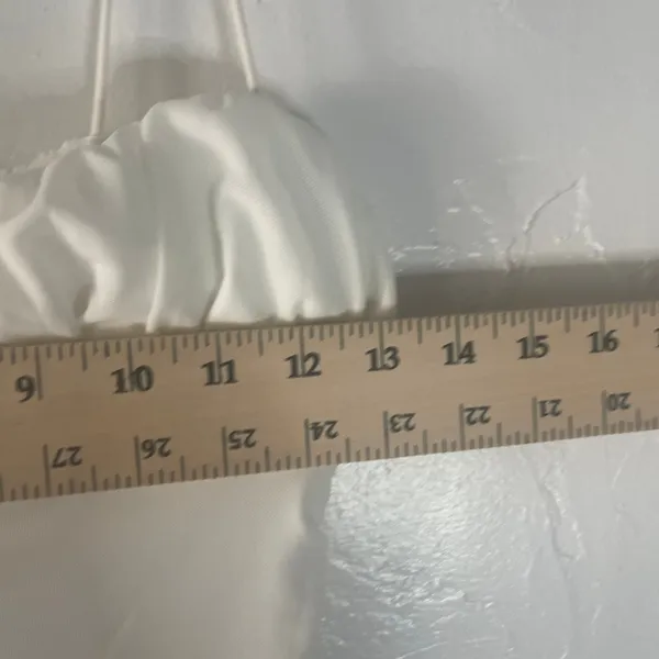 Polly Princess Women's Size 6 Small White White Eco Penney‎ Mini Dress - Image 11