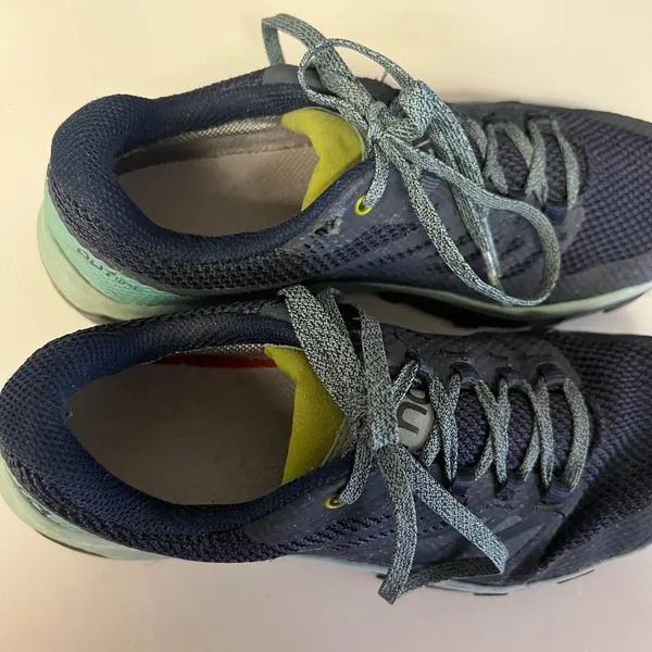 Salomon Outline GTX Women 6.5 Navy Teal Waterproof Hiking Shoes 406188 - Image 6