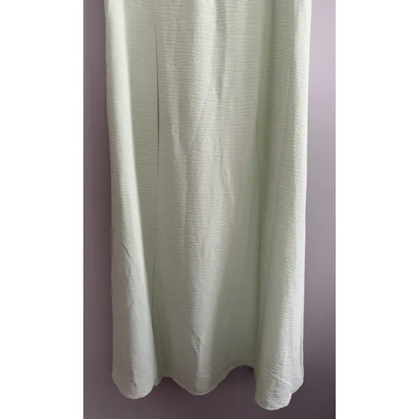 Bohme Halston Midi Dress Green‎ Women's Size Large - Image 12