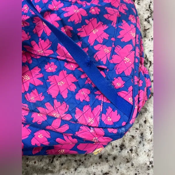 Vera Bradley Women's Signature Cotton Campus Tech Backpack, Art Poppies - Image 13