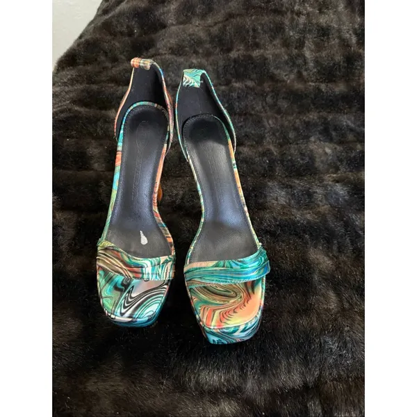 Dolls Kill Poster Girl x dolls kill Hypnotic Habits platforms heels 9 shoes - Image 2