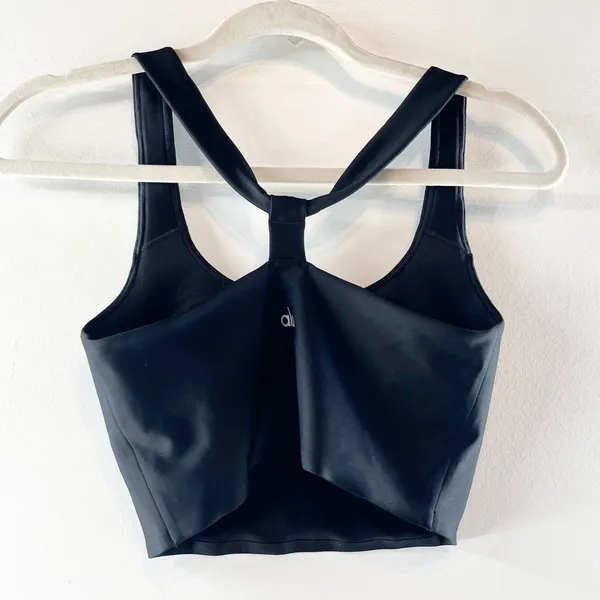 Alo Airlift Sleek Bra Tank Top Black Small - Image 6
