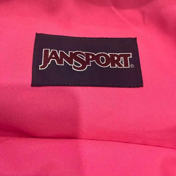 Jansport Basic Backpack in Bright Pink - Image 3