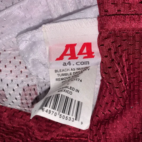 A4 Sportswear tribe reversible mesh tank top size L juniors - Image 5