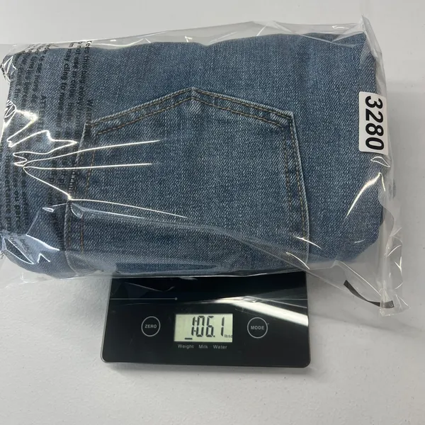 Old Navy High Waisted OG Loose Jeans Womens‎ 2 Blue Denim Whiskered Mid Rise - Image 13