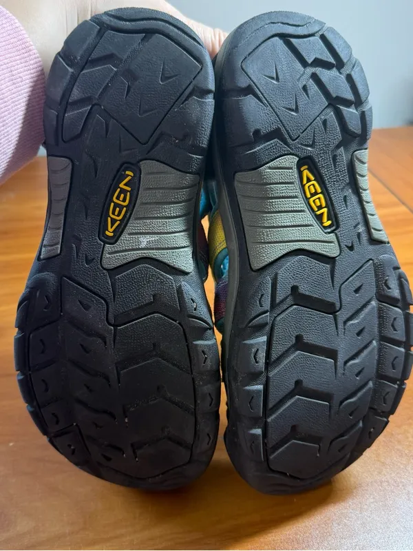 Keen Newport H2 Water Sandal Shoe‎ Hiking Closed Toe Bungee Rainbow Tie Dye W6 - Image 9