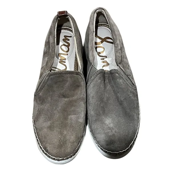 Sam Edelman Women's Kassie Gray Slip-On Espadrille Sneakers Size 6 - Image 8