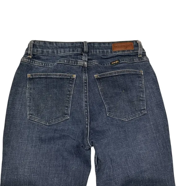 Wrangler High Rise Fierce Flare Jeans Western Cowgirl Denim Rodeo Retro Size 2‎ - Image 8
