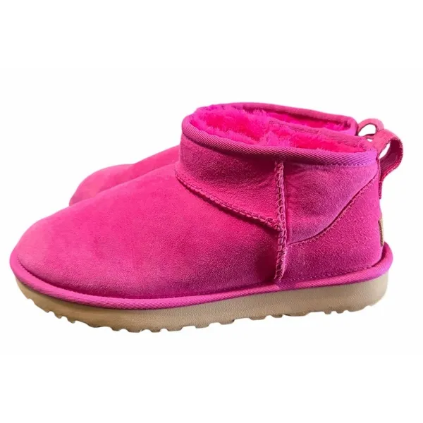 UGG Classic Ultra Mini Boot Pink Women's Size 7 - Image 2