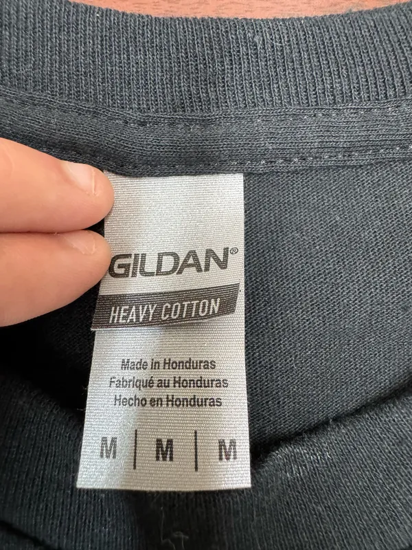 Gildan Trixie & Katya Long Sleeve Black Tee Size Medium - Image 4