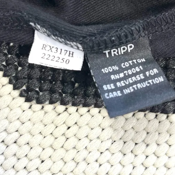 Rare Skelanimals x TRIPP NYC Black Bunny Ears Zip Up Hoodie Size Large - Image 12
