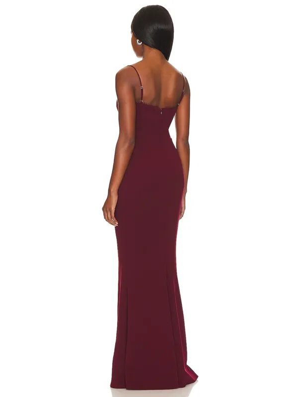Katie May Yasmin Formal Gown – Bordeaux – XL - Image 3