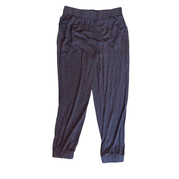 Fabletics Joggers‎ Lounge Pants Comfy Casual Elastic Waist Gray/Blue Size M - Image 2