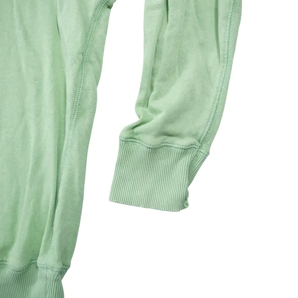 Aerie Take It‎ Easy Tiger Graphic Sweatshirt Sage Green Raglan Sleeve Womens M - Image 4