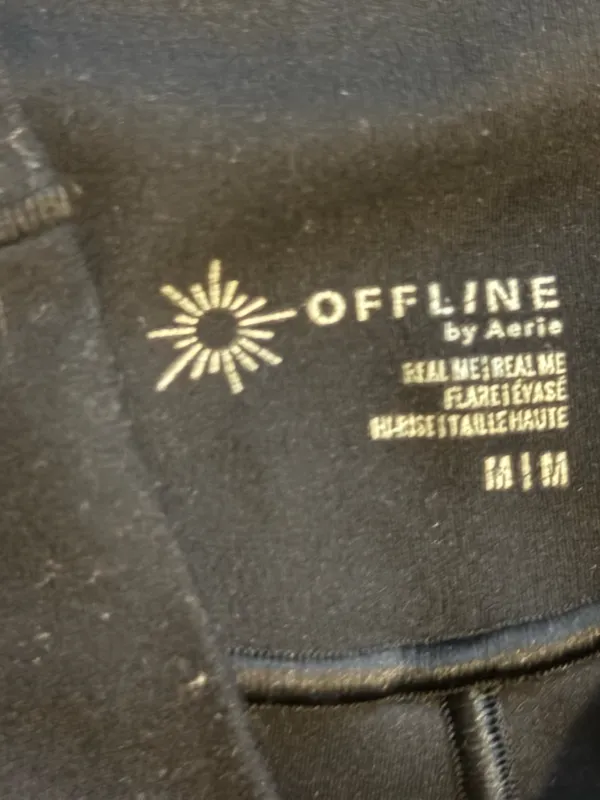 OFFLINE By Aerie Real Me High Waisted Crossover Flare Legging - Image 4