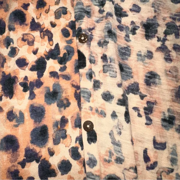 Intimately Free People Cheetah Print Maxed Out Maxi Button Dress Robe Duster Med - Image 8
