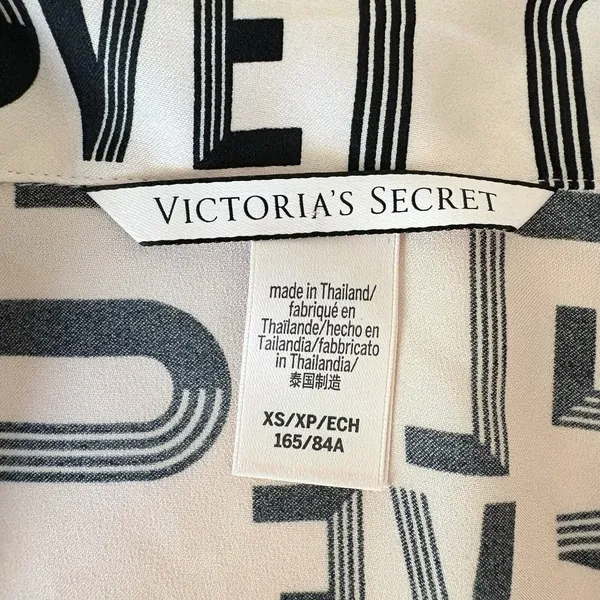 Victoria’s Secret Women’s Long Sleeve Sleepwear Button Pajama Top Pink Size XS-M - Image 3