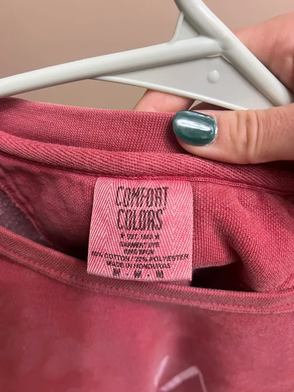 Comfort Colors Crimson Tide Alabama Cropped Sweatshirt - Image 2