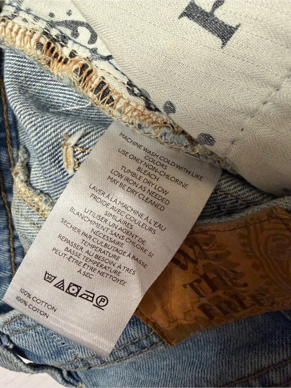 We The Free Xena High Rise Slim Straight Jeans 26 - Image 12