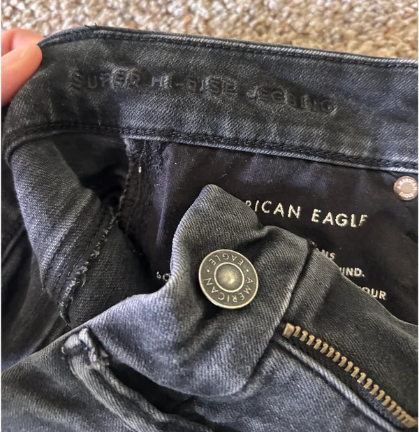 American Eagle Jeans Black High-Rise - Image 7