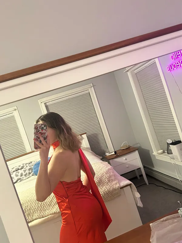 Red maxi dress - Image 6